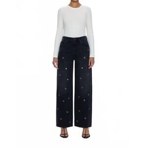 NEW PISTOLA hendrix high rise relaxed jeans in glamour